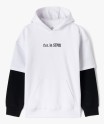 Sweat à capuche bicolore garçon